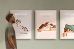 Street & Subway Poster Mockups