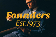 Preztik Display Typeface, a Serif Font by Glowtype (Thumbnail 5 of 15)