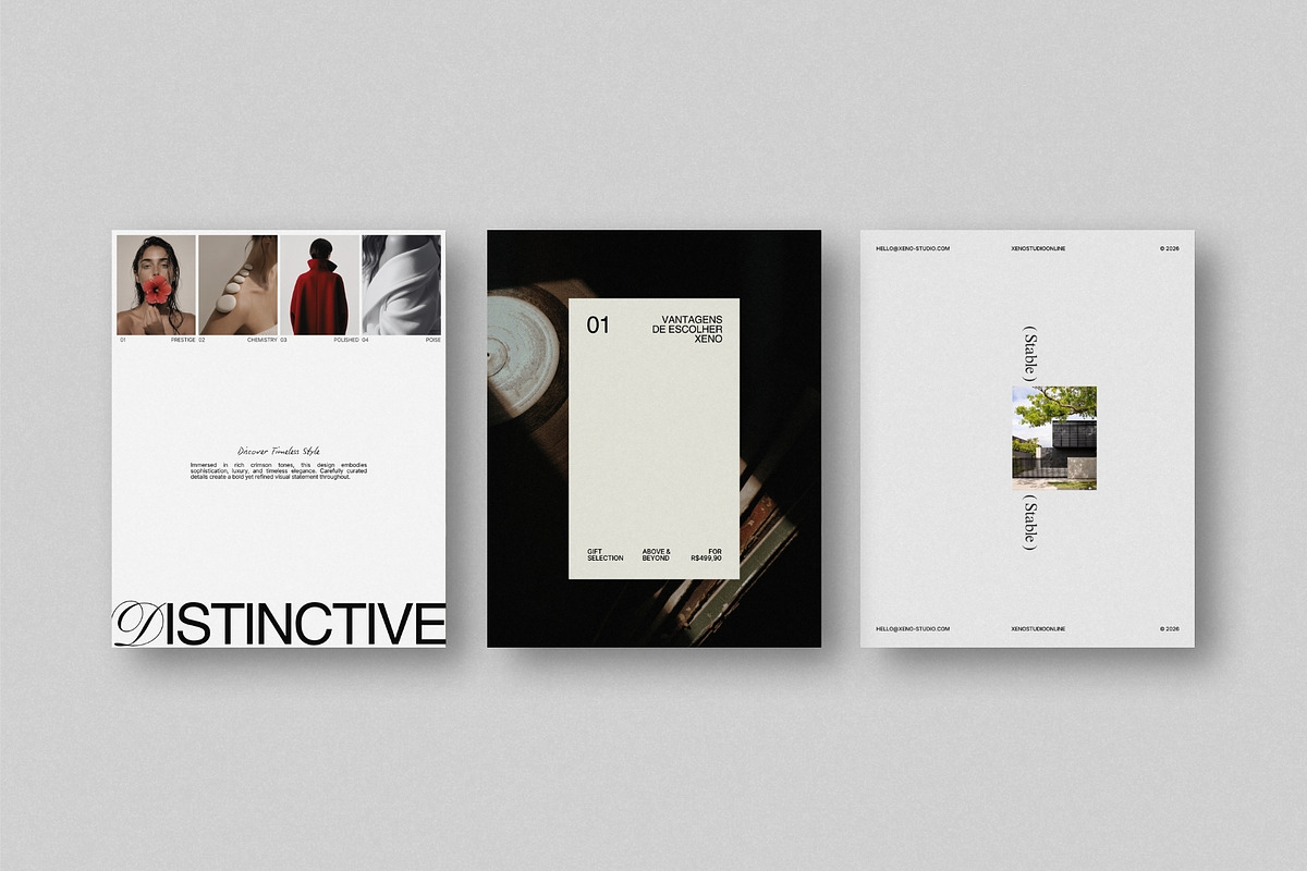 XENO | Social Media Kit (I), a Social Media Template by The Aesthetic Studio (Photo 5 of 10)