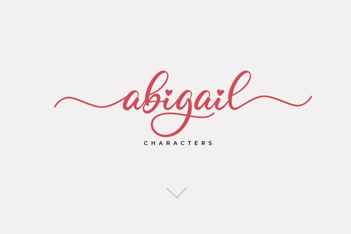 Abigail, a Script Font by Hustletter (Photo 13 of 13)