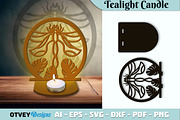 Dragonfly Tealight Candle Holder, an Object Graphic by OTVEY DESIGN (Thumbnail 4 of 13)