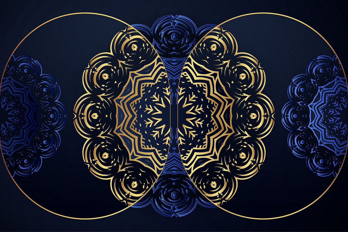 Mandala Vector Pattern Graphics Pack, a Background Graphic by NJ Himel (Photo 7 of 91)