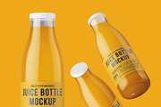 Juice Round Bottle Mockup, a Product Mockup by HexenDesigns (Thumbnail 3 of 12)