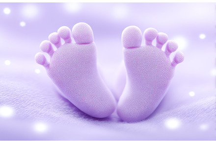 A closeup view of a baby girl's feet, a Person Photo by ZinetroN