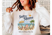 Salty Moms Beach Club Retro Summer, an Illustration by Designking (Thumbnail 2 of 6)