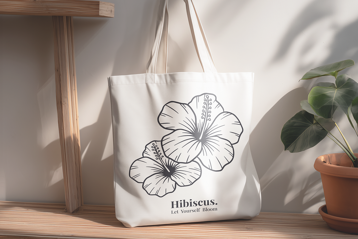 Hibiscus Line Art Illustration, a Decorative Illustration by Kusumaillustration (Photo 6 of 6)