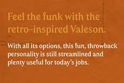 Valeson, a Serif Font by insigne (Thumbnail 5 of 5)