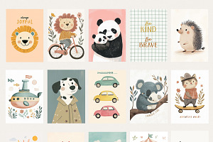 Nursery Wall Art Gallery Prints