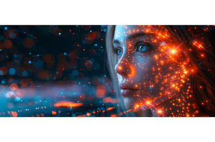 Using artificial intelligence (AI, a Technology Photo by ZinetroN