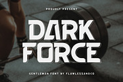 Dark Force - Racing Font, a Font by Flawless And Co (Thumbnail 1 of 10)