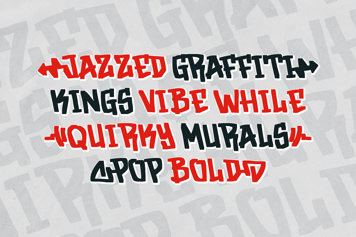 Graffixa, a Symbol Font by Ditatype (Photo 5 of 11)