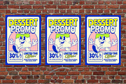 Dessert Promo Flyer Set, a Flyer Template by Aiyari Graphic (Thumbnail 3 of 3)