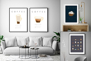 Coffee Menu Flat