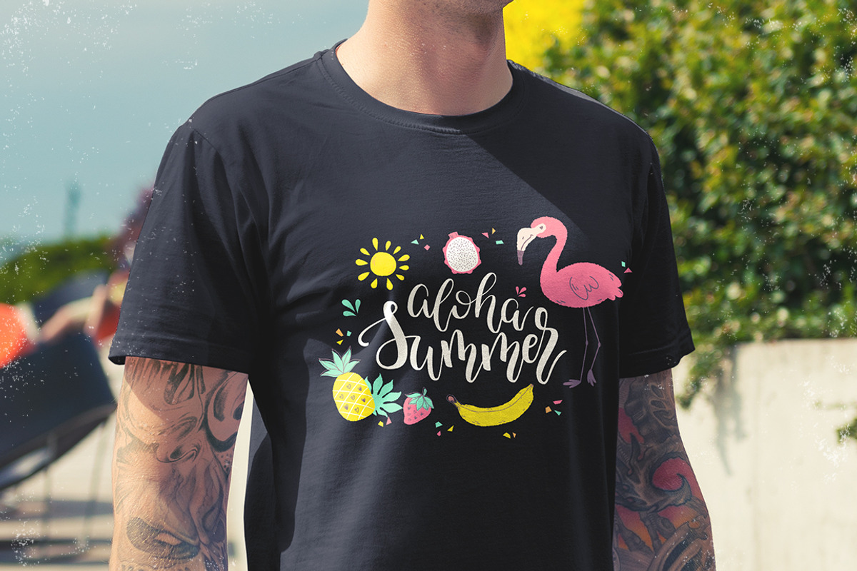 Summer Vibes Design Pack, a Decorative Illustration by Yuzach (Photo 3 of 13)