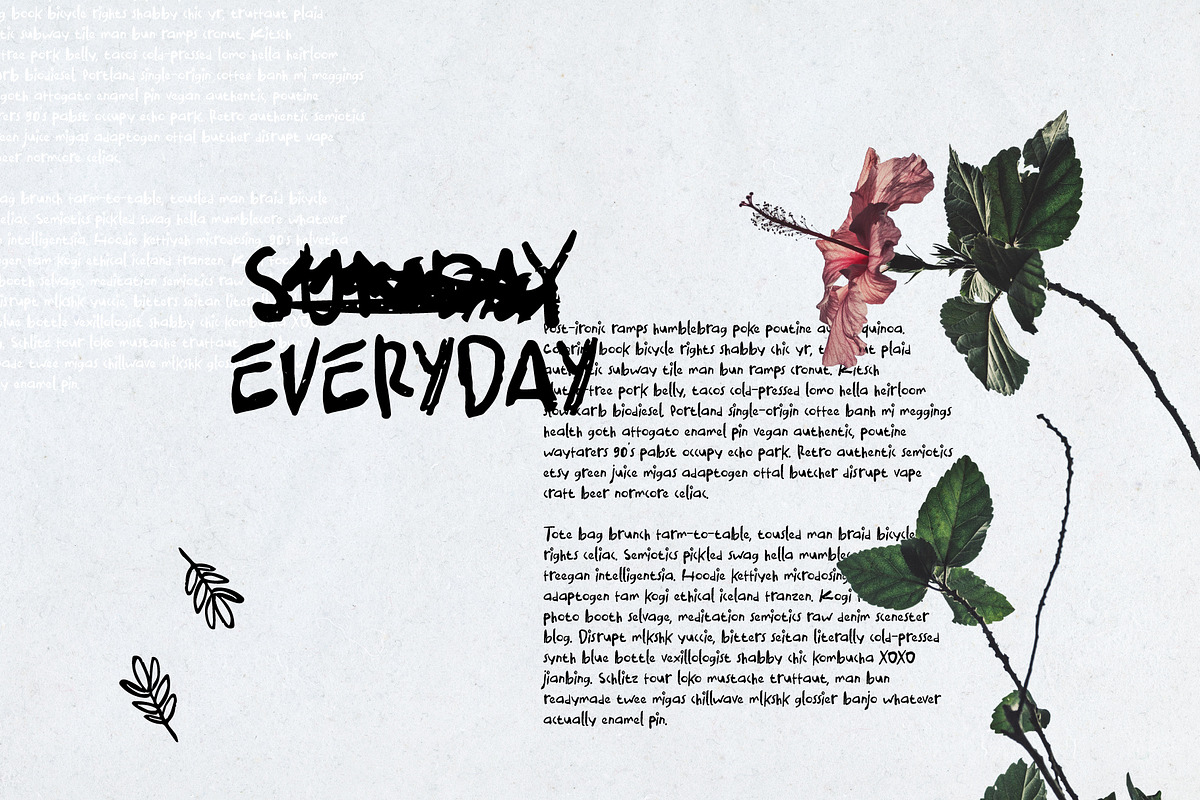 Boredom - Handwritten Font, a Sans Serif Font by Invasi Studio (Photo 3 of 10)