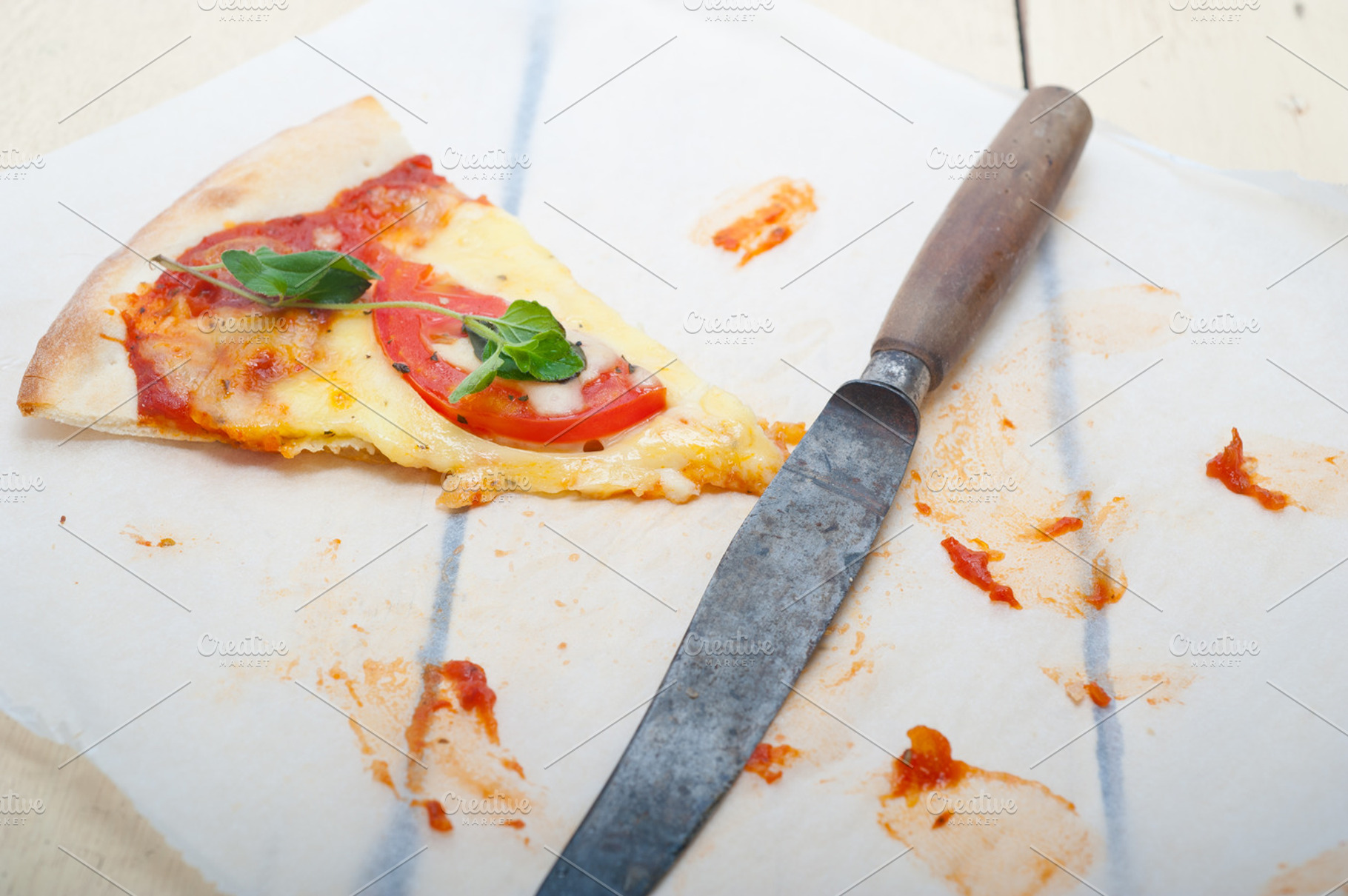 Italian pizza margherita featuring pizza, food, and cheese, a Food & Drink Photo by keko64