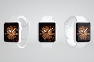 Apple Watch series 4 Mockup 5K