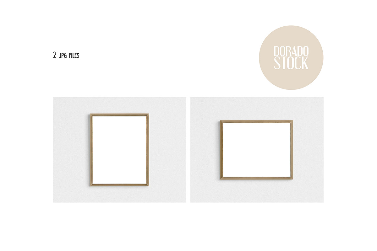 Isolated Old Frames Mockup, a Print Template by Dorado Stock (Photo 5 of 7)