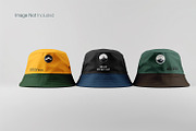 Realistic bucket hat mockup, a Hat Mockup by Raihan Rahman (Thumbnail 9 of 10)