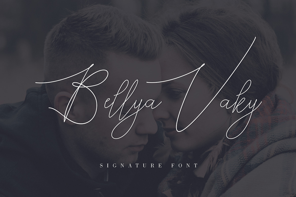 Bellya Vaky Font OFF 50 % preview 2