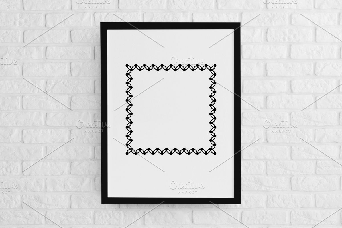 Frame Silhouette SVG #2, a Decorative Illustration by newminddesign (Photo 2 of 3)