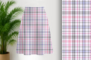 Delicate Purple Plaid Seamless, a Pattern Graphic by Sharon Schwalbe (Thumbnail 1 of 4)