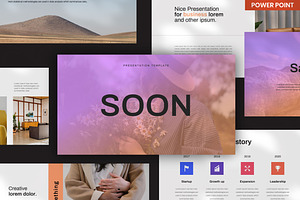 Soon PowerPoint Template