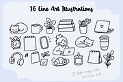 Cozy Lifestyle Illustration Set, an Object Illustration by OREHOVKA (Thumbnail 3 of 4)