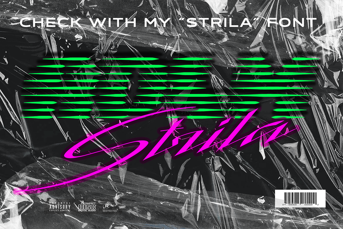 Adlm, Display Neon Style Font, a Slab Serif Font by Andfonts (Photo 6 of 7)