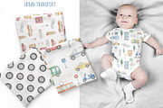 Urban transport watercolor, a Decorative Illustration by Marina Ermakova (Thumbnail 9 of 10)