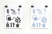 23 STYLISH GARDEN TOOLS, a Texture Illustration by Mii Lab (Thumbnail 2 of 10)