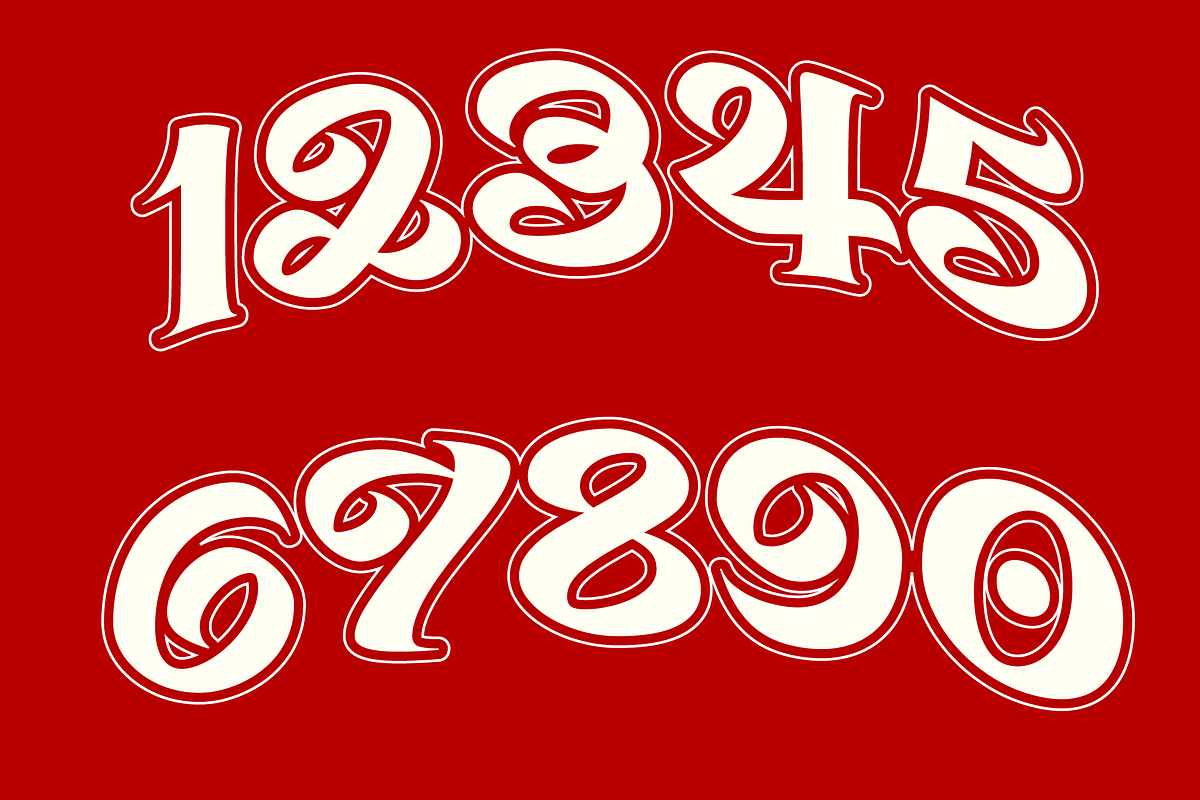 Retro Swirl Text Effect preview 2