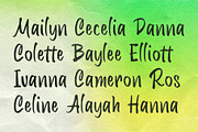 Mylan Gloria, a Handwritten Font by Get Studio (Thumbnail 4 of 10)
