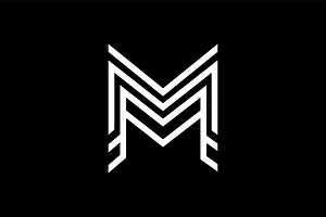 M Logo Template, a Branding & Logo Template by Advateik ™