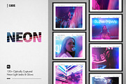 NEON | Real Neon Light Leaks & Glows, a Brushes & More by CUDOS (Thumbnail 1 of 20)
