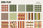 Autumn Plaid & Stripe Patterns, a Pattern Graphic by Essentially Nomadic (Thumbnail 11 of 12)