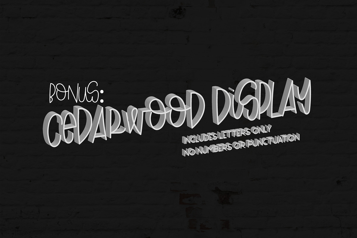 Greywood BONUS Cedarwood Display preview 3
