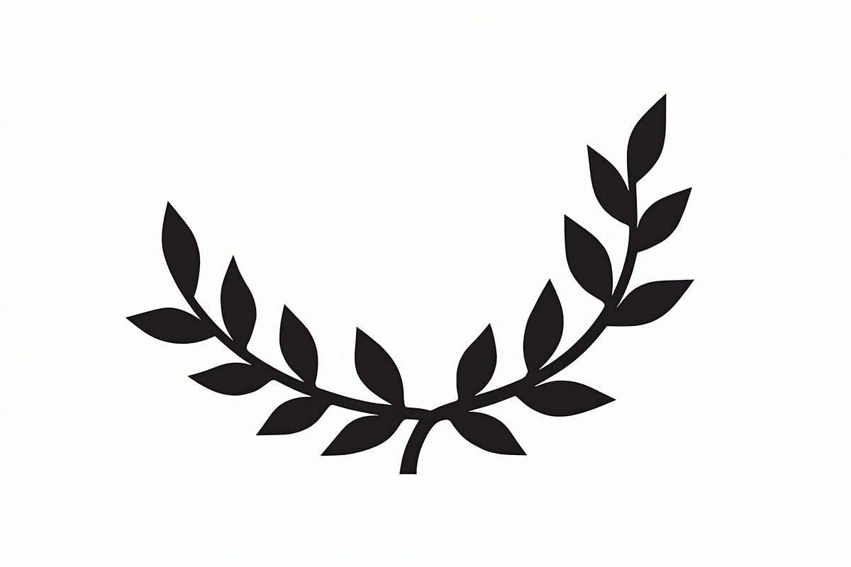 Laurel Wreath Silhouette Set, an Illustration by jahid234 (Photo 8 of 9)