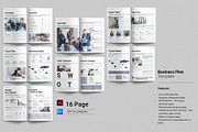 Business Plan Template, a Brochure Template by GoldenGrid Studio (Thumbnail 11 of 11)