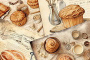 Granny's Antique Kitchen Recipes, a Graphic by Fun Digital (Thumbnail 5 of 6)