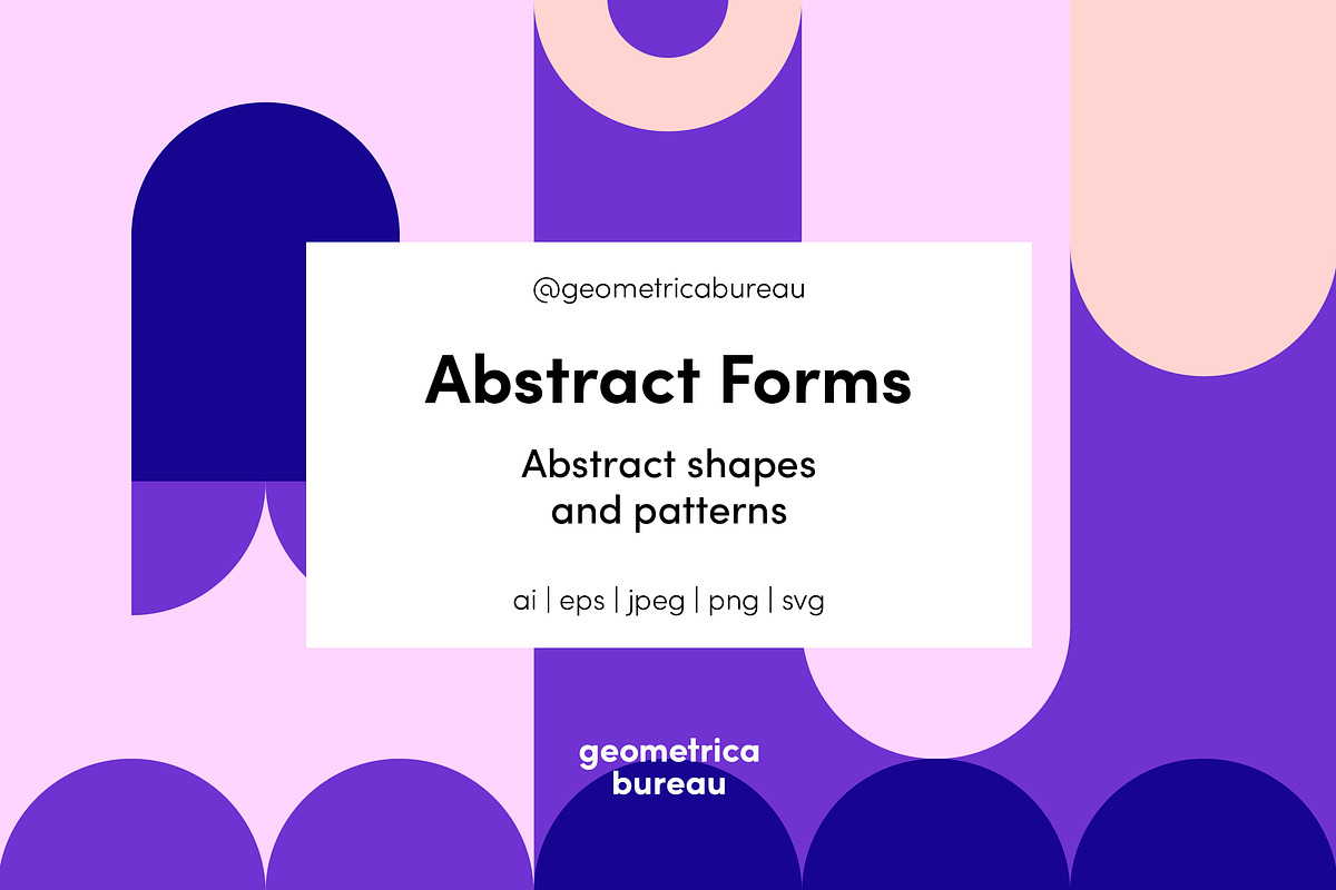 Abstract Forms, a Pattern Graphic by Geometrica Bureau (Photo 1 of 11)