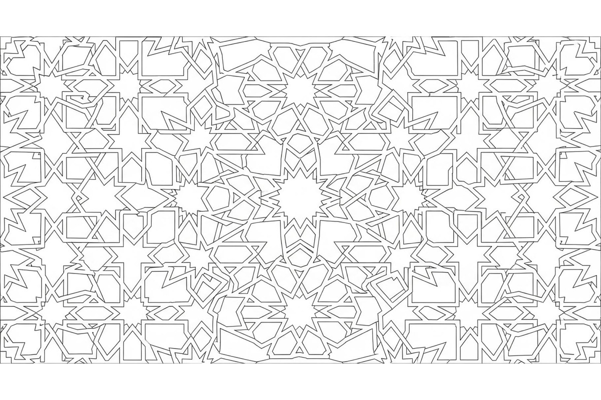 Islamic Mandala Geometric Bundle, an Illustration by Gaye Art (Photo 51 of 51)