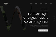 Saeson a Sharp Sans Serif Family, a Sans Serif Font by Lettertype Studio (Thumbnail 4 of 12)