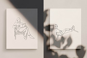 Working From Home : Line Drawings, a Technology Illustration by Whimsy Works (Thumbnail 4 of 7)