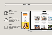 Social Media Manager Website Canva, a Landing Page Template by Preset Pixels (Thumbnail 10 of 10)