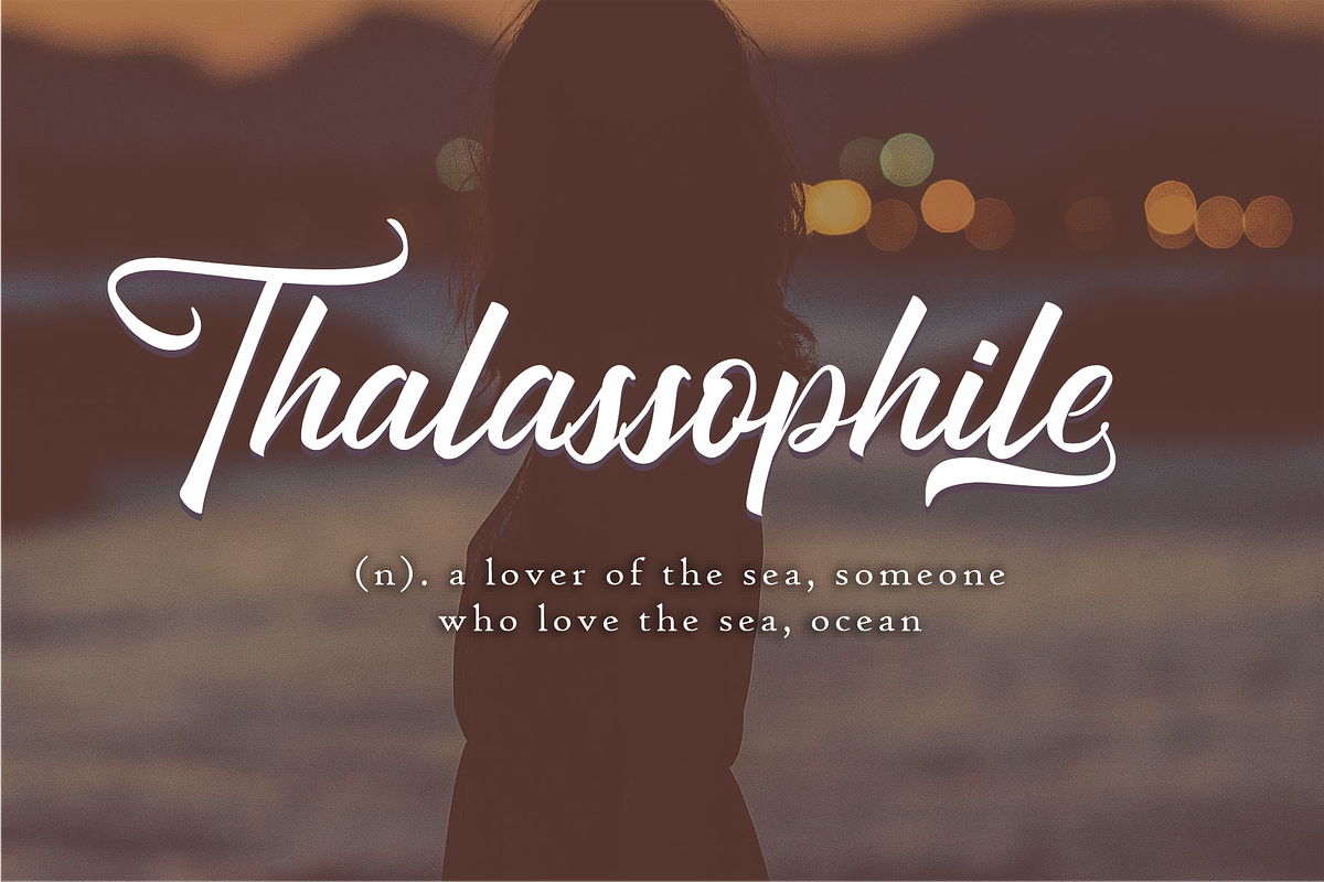 California Dream Brush Fonts, a Script Font by 50Fox (Photo 13 of 14)