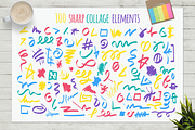 Funny Collage Kit, an Object Graphic by barsrsind (Thumbnail 10 of 14)