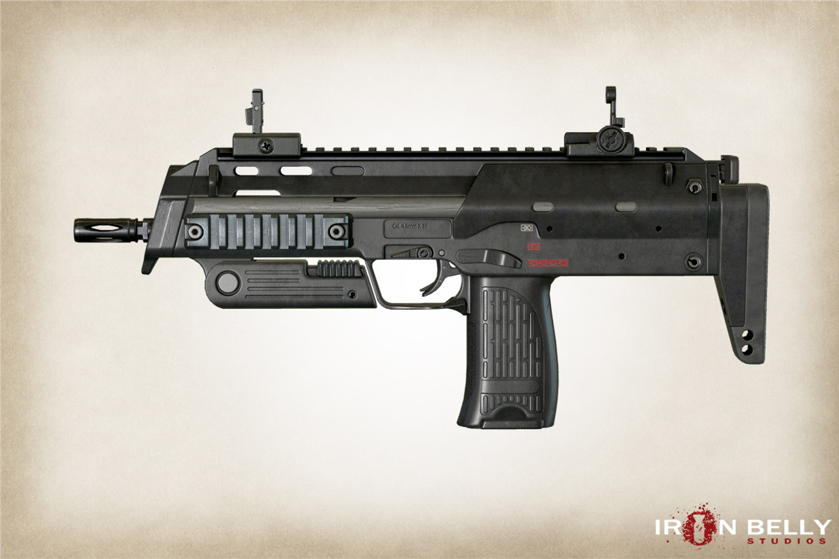 AAA FPS MP7A1 SMG Pack, an Object 3D Model by Ironbelly Studios
