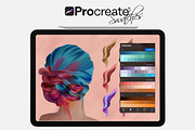 Portrait Assets for Procreate, a Brush Add-On by FaeryDesign (Thumbnail 15 of 28)