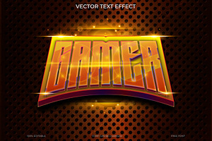 Gaming and Sports 3D Text Effect